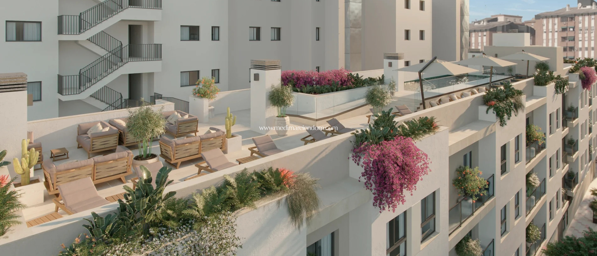 Nieuw gebouw - Appartement op de begane grond - Málaga