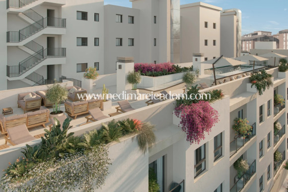 Nieuw gebouw - Appartement op de begane grond - Málaga