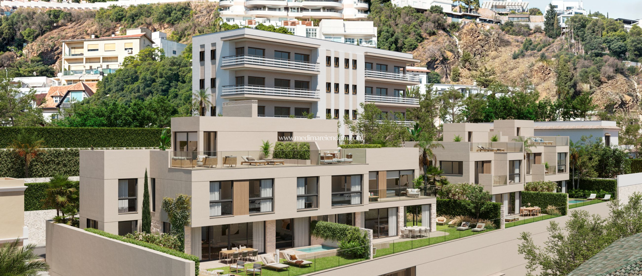 Nieuw gebouw - Appartement op de begane grond - Málaga