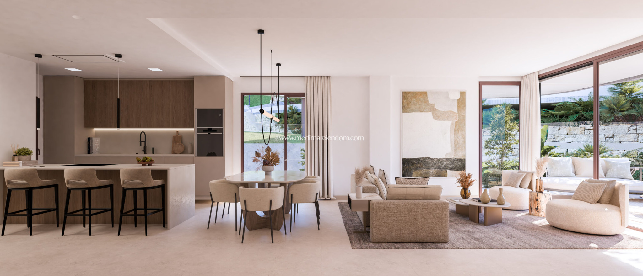Nieuw gebouw - Appartement op de begane grond - Marbella