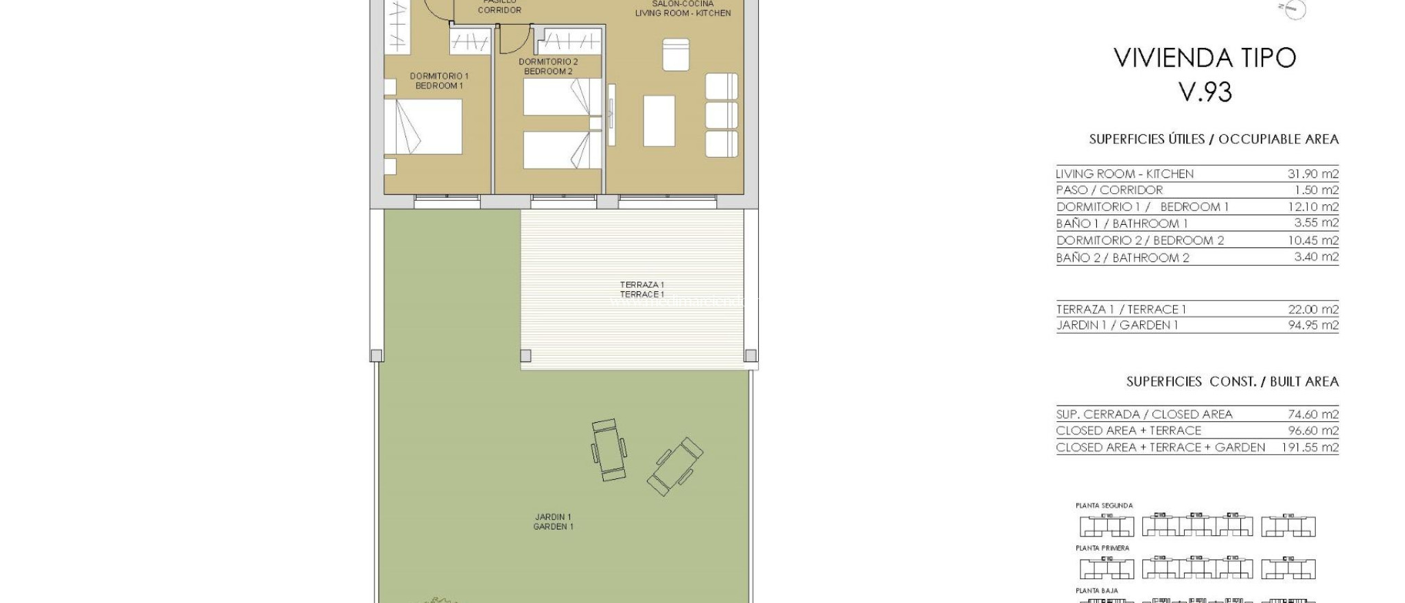 Nieuw gebouw - Appartement op de begane grond - Pilar de la Horadada - Lo Romero Golf