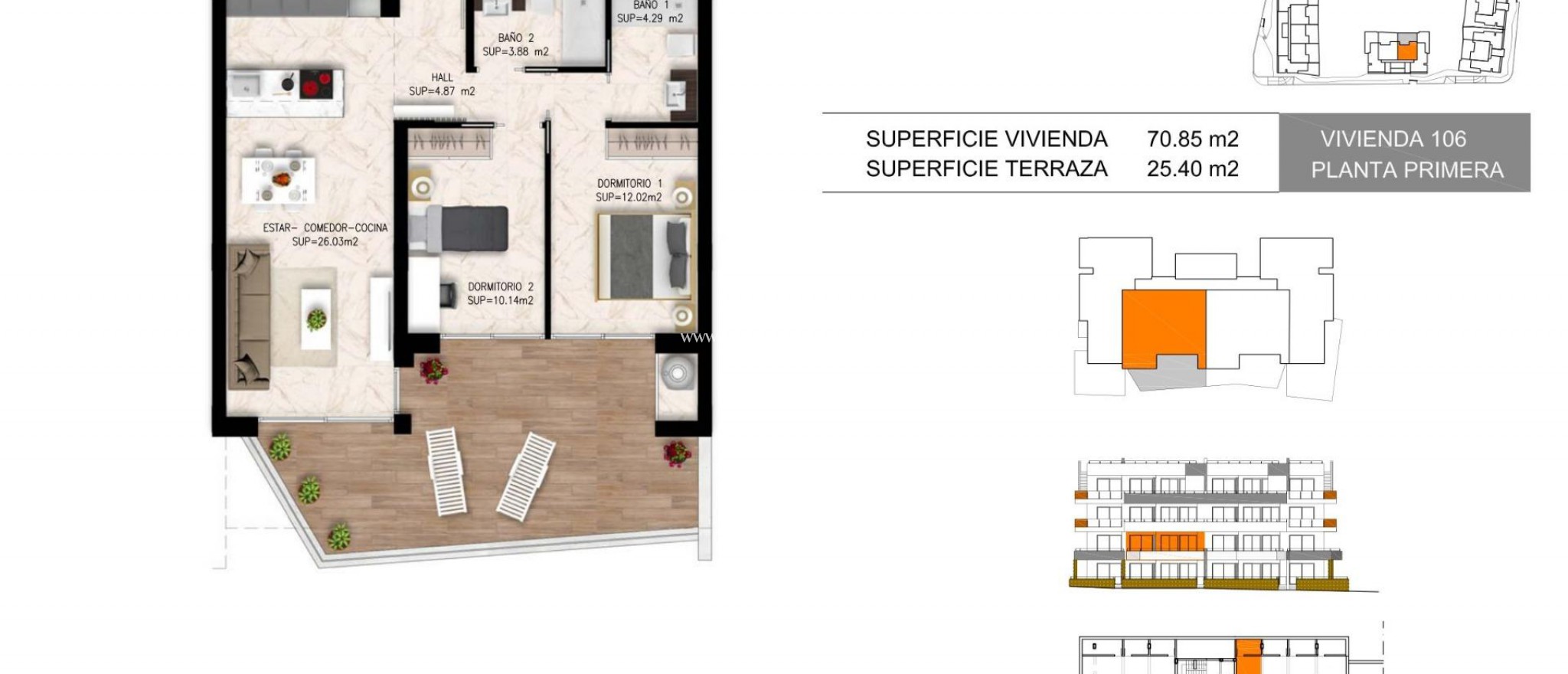 Nieuw gebouw - Appartement - Orihuela Costa - Los Altos