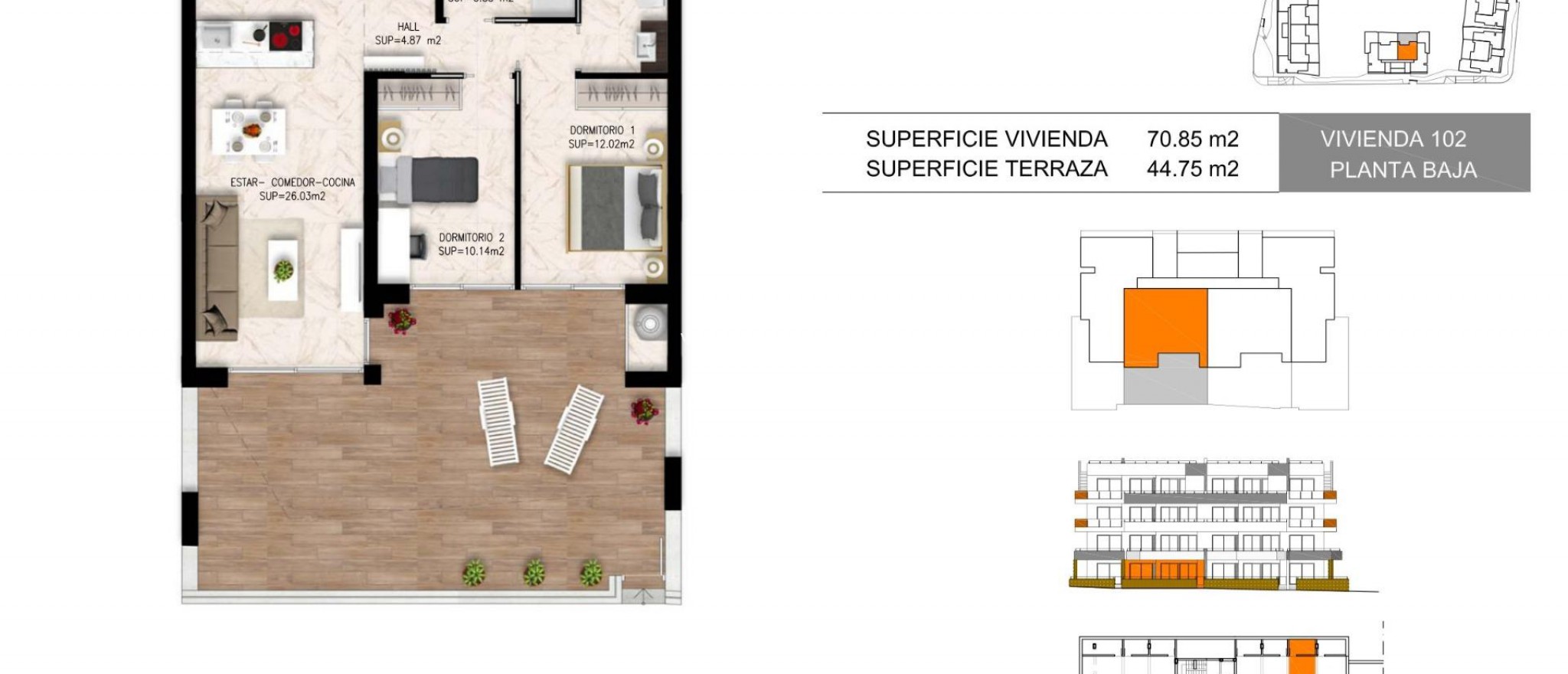 Nieuw gebouw - Appartement - Orihuela Costa - Los Altos