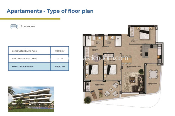 Nieuw gebouw - Appartement - Orihuela Costa - Punta Prima