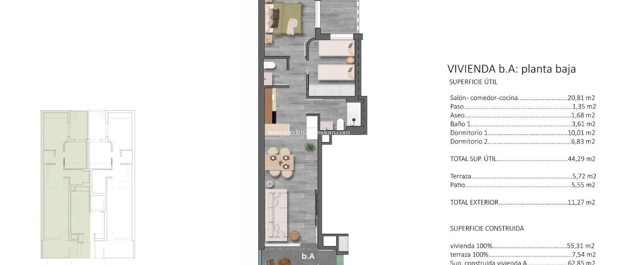 Nieuw gebouw - Appartement - Pilar de la Horadada - Torre De La Horadada