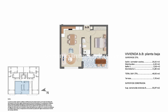 Nieuw gebouw - Appartement - Pilar de la Horadada - Torre De La Horadada