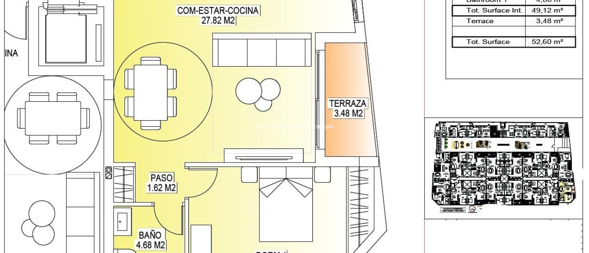 Nieuw gebouw - Appartement - San Miguel de Salinas - Pueblo