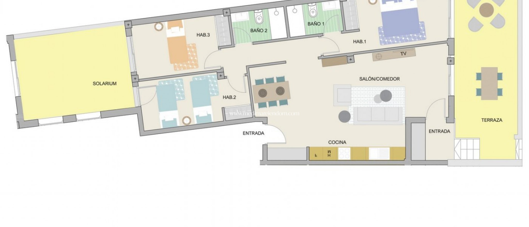 Nieuw gebouw - Appartement - San Pedro del Pinatar - Playa