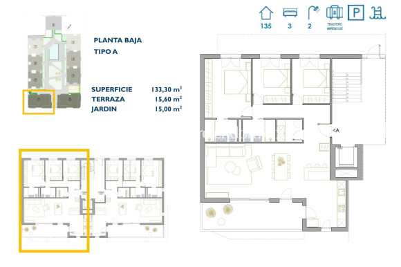 Nieuw gebouw - Appartement - San Pedro del Pinatar - Pueblo