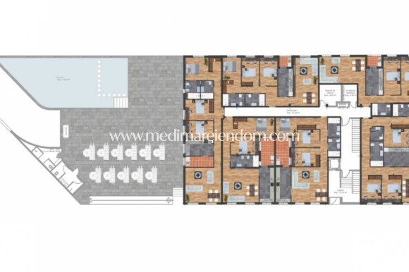 Nieuw gebouw - Appartement - Torre Pacheco - - Centro  -