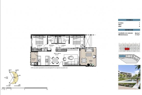 Nieuw gebouw - Appartement - Torre Pacheco - Santa Rosalía