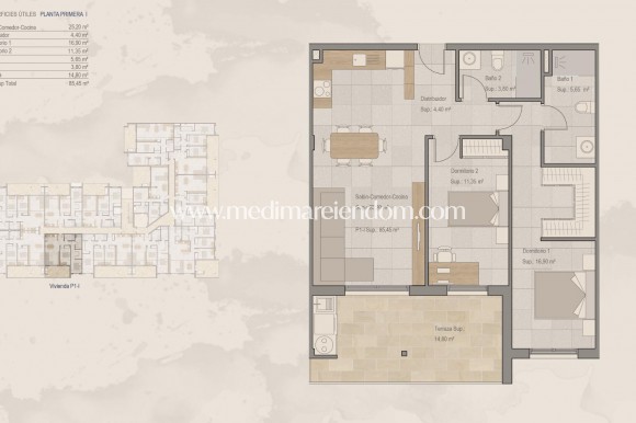 Nieuw gebouw - Appartement - Torre Pacheco - Torre-Pacheco