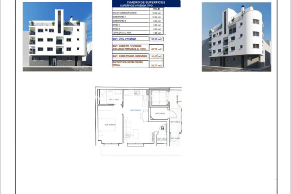 Nieuw gebouw - Appartement - Torrevieja - Centro