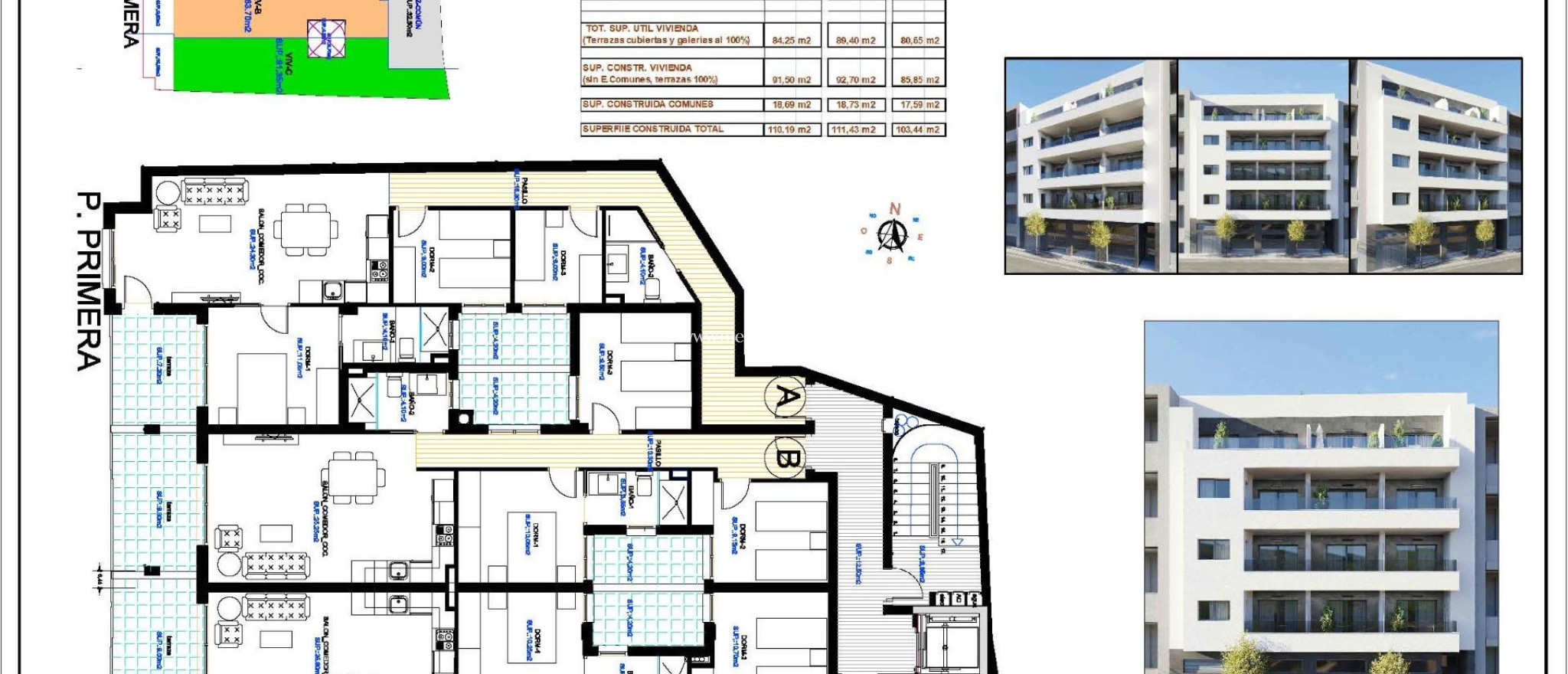 Nieuw gebouw - Appartement - Torrevieja - Centro