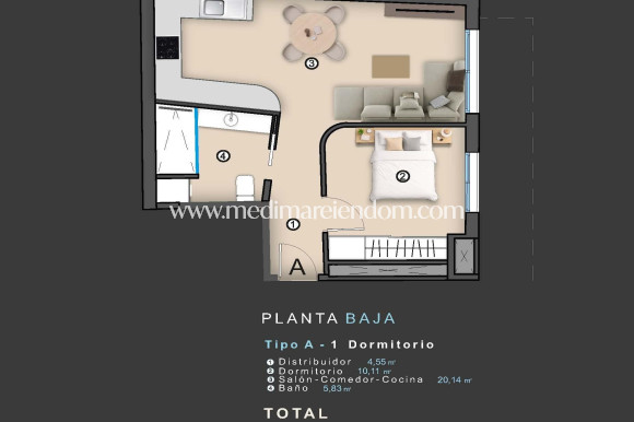 Nieuw gebouw - Appartement - Torrevieja - Centro