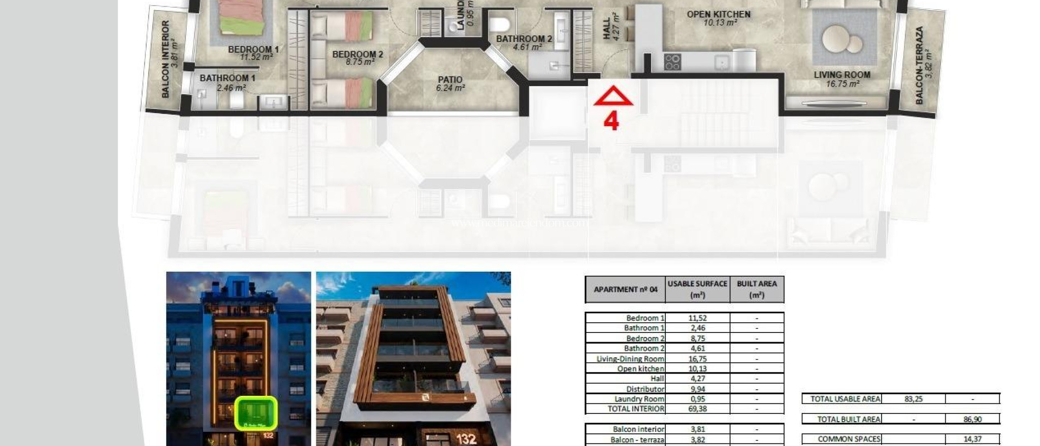 Nieuw gebouw - Appartement - Torrevieja - Playa de El Cura