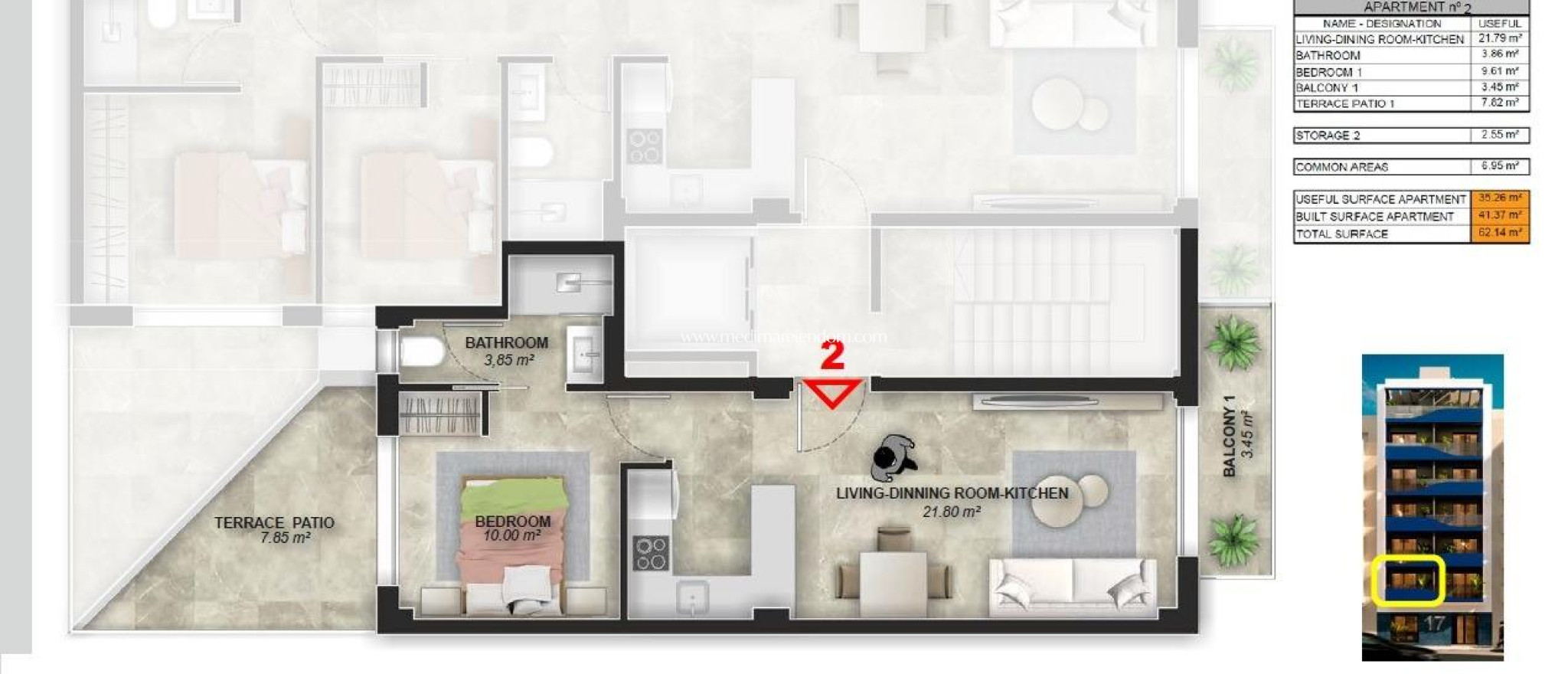 Nieuw gebouw - Appartement - Torrevieja - Playa del Acequión