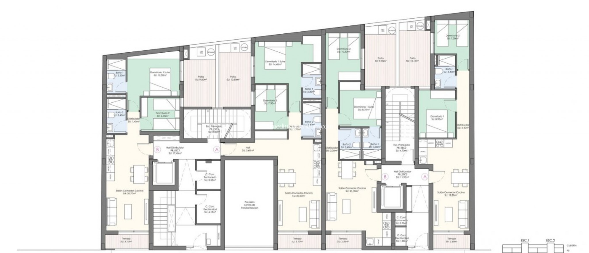 Nieuw gebouw - Appartement - Torrevieja - Playa Del Cura