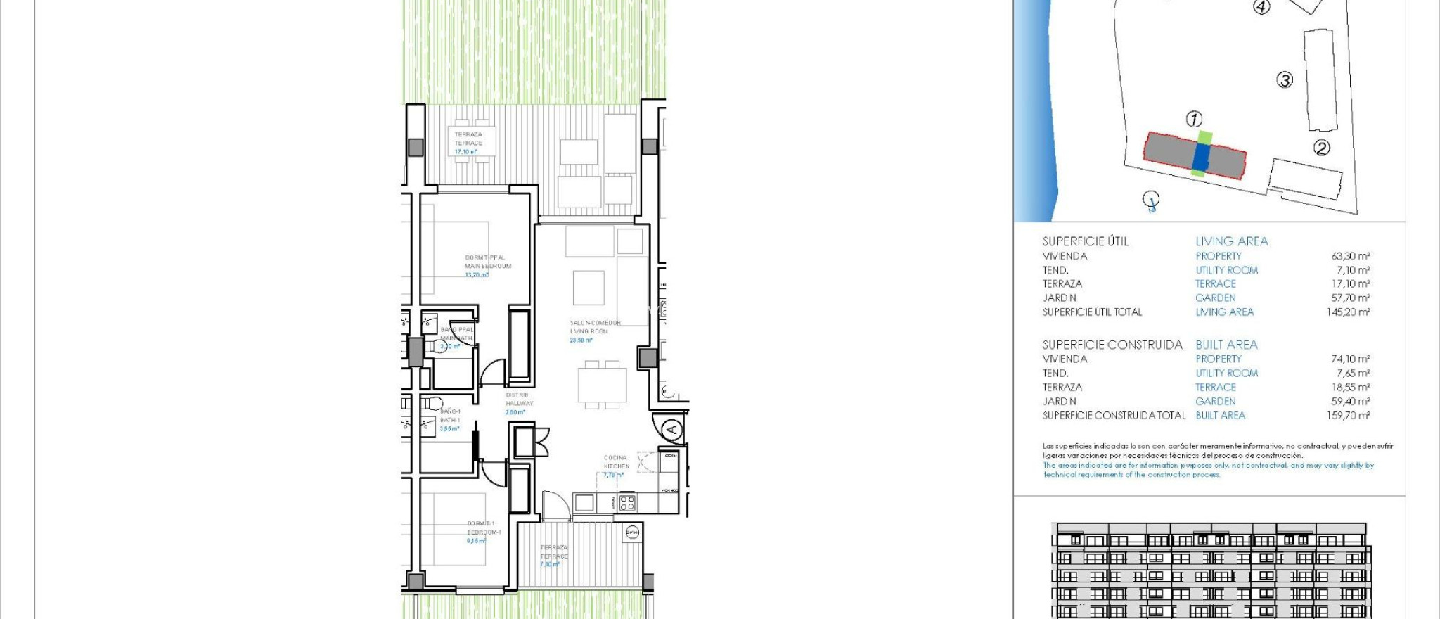 Nieuw gebouw - Appartement - Torrevieja - Punta Prima