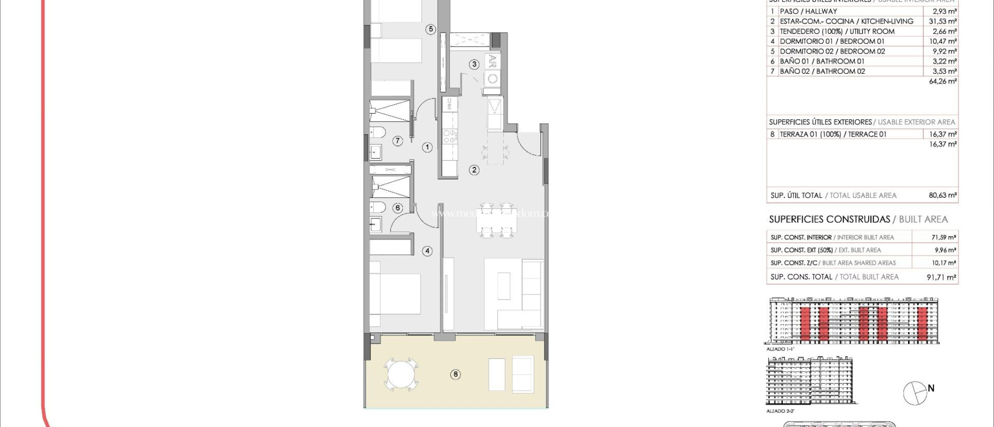 Nieuw gebouw - Appartement - Torrevieja - Punta Prima