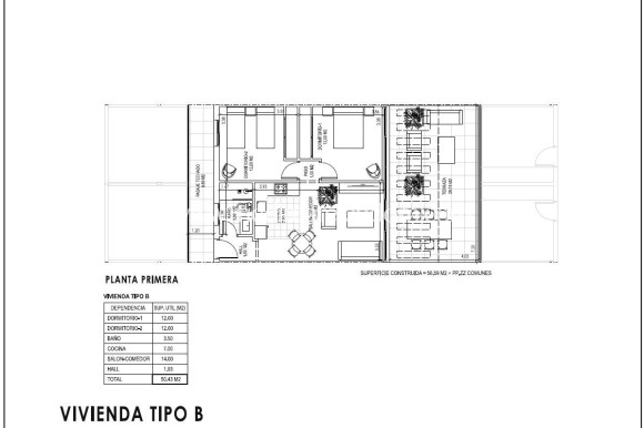 Nieuw gebouw - Appartement - Vera - Vera Playa