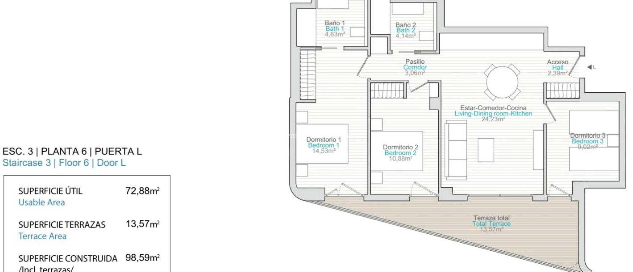 Nieuw gebouw - Appartement - Villajoyosa - La Tellerola