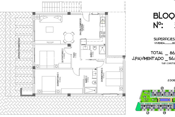 Nieuw gebouw - Bungalow - Algorfa - La Finca Golf