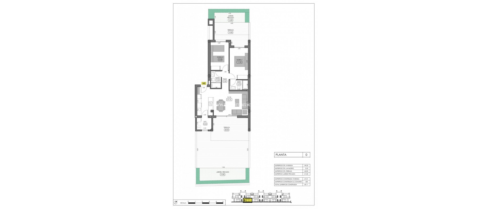 Nieuw gebouw - Bungalow - Algorfa - La Finca Golf