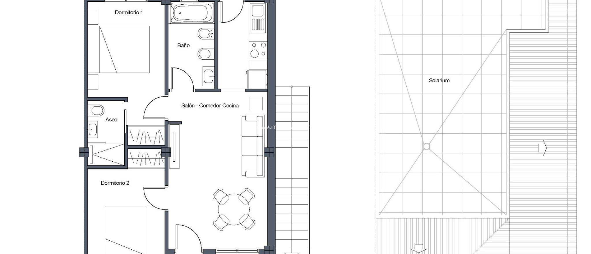 Nieuw gebouw - Bungalow - Castalla - Castalla Internacional