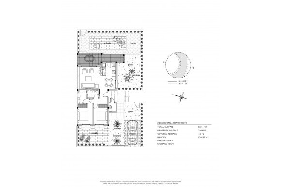 Nieuw gebouw - Bungalow - Ciudad Quesada - Doña Pena