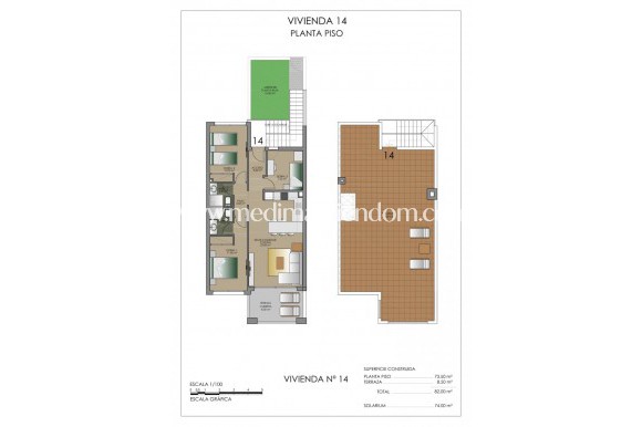 Nieuw gebouw - Bungalow - Murcia - Lorca