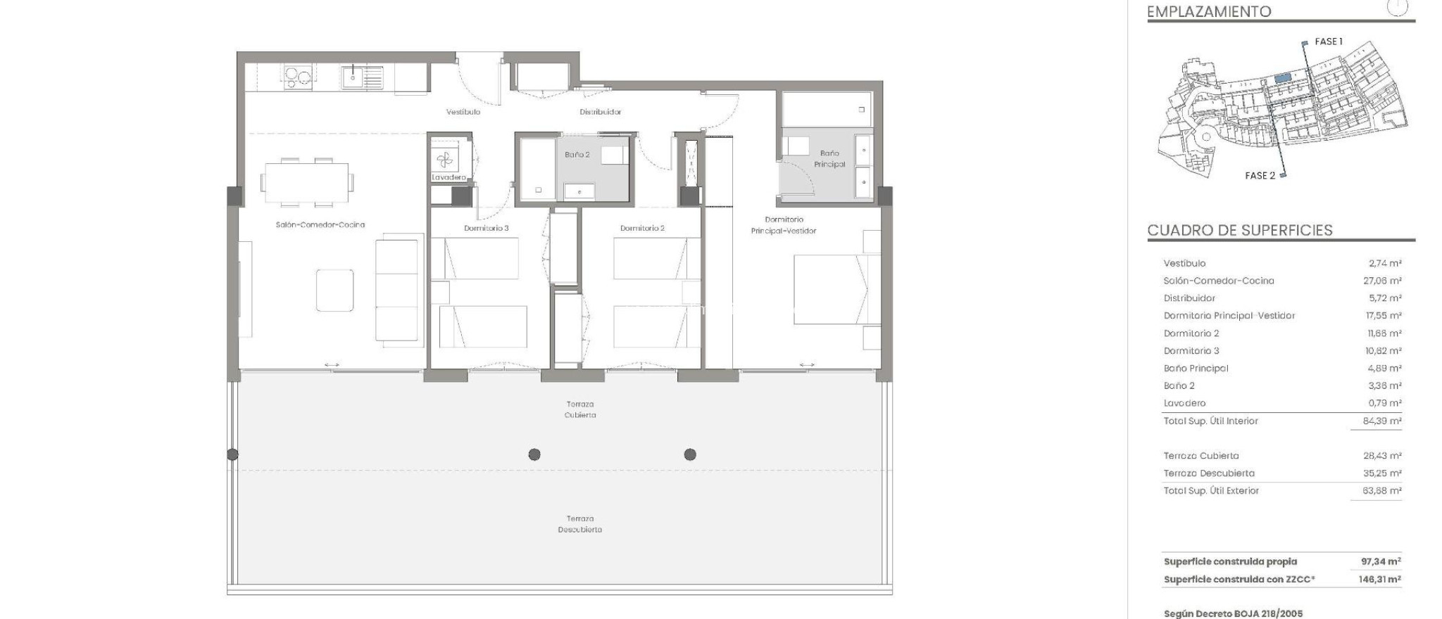 Nieuw gebouw - Bungalow op de bovenste verdieping - Mojacar - Playa Macenas (Mojácar)