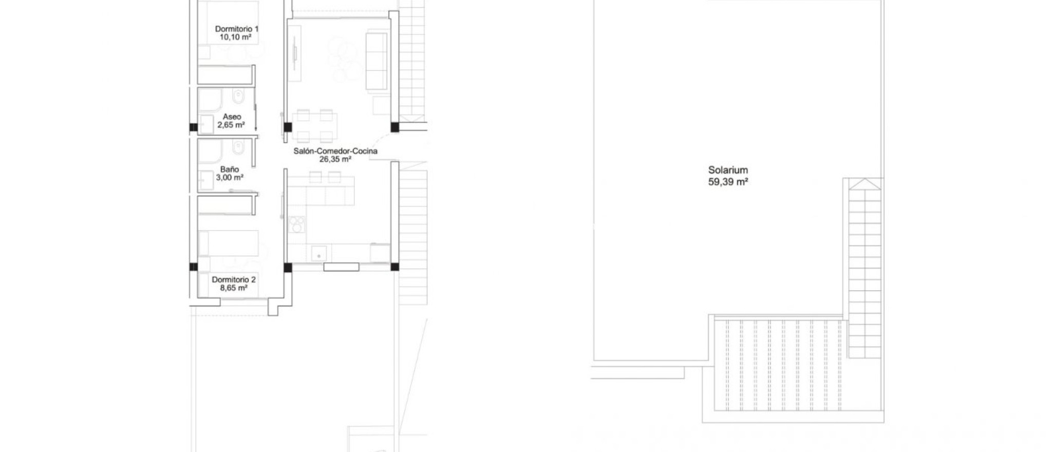 Nieuw gebouw - Bungalow - Orihuela Costa - Pau 26