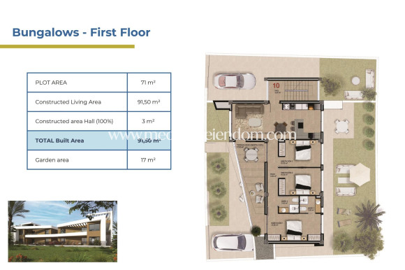 Nieuw gebouw - Bungalow - Orihuela Costa - Punta Prima