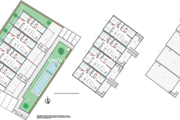 Nieuw gebouw - Bungalow - Pilar de la Horadada - Parque del Mediterraneo