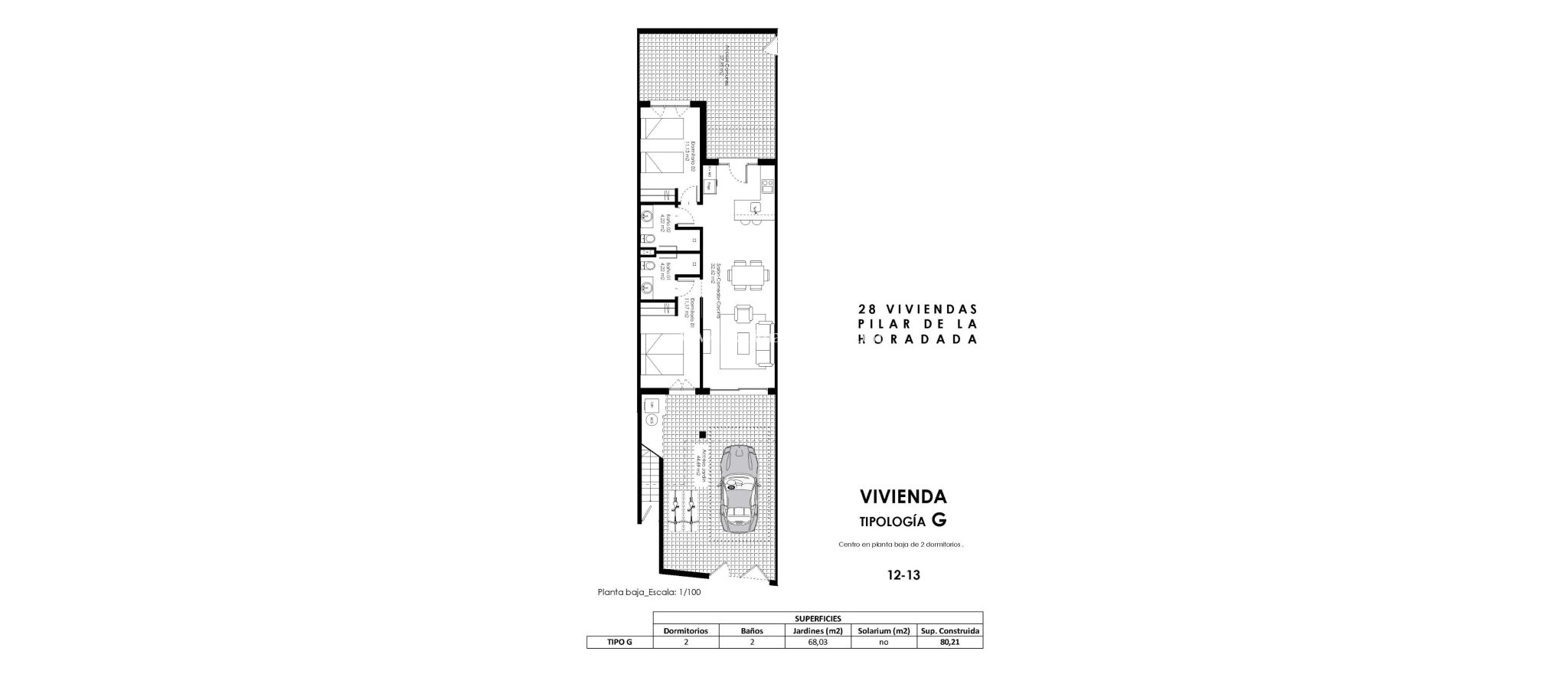Nieuw gebouw - Bungalow - Pilar de la Horadada - pueblo