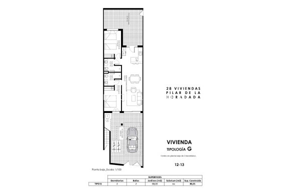 Nieuw gebouw - Bungalow - Pilar de la Horadada - pueblo