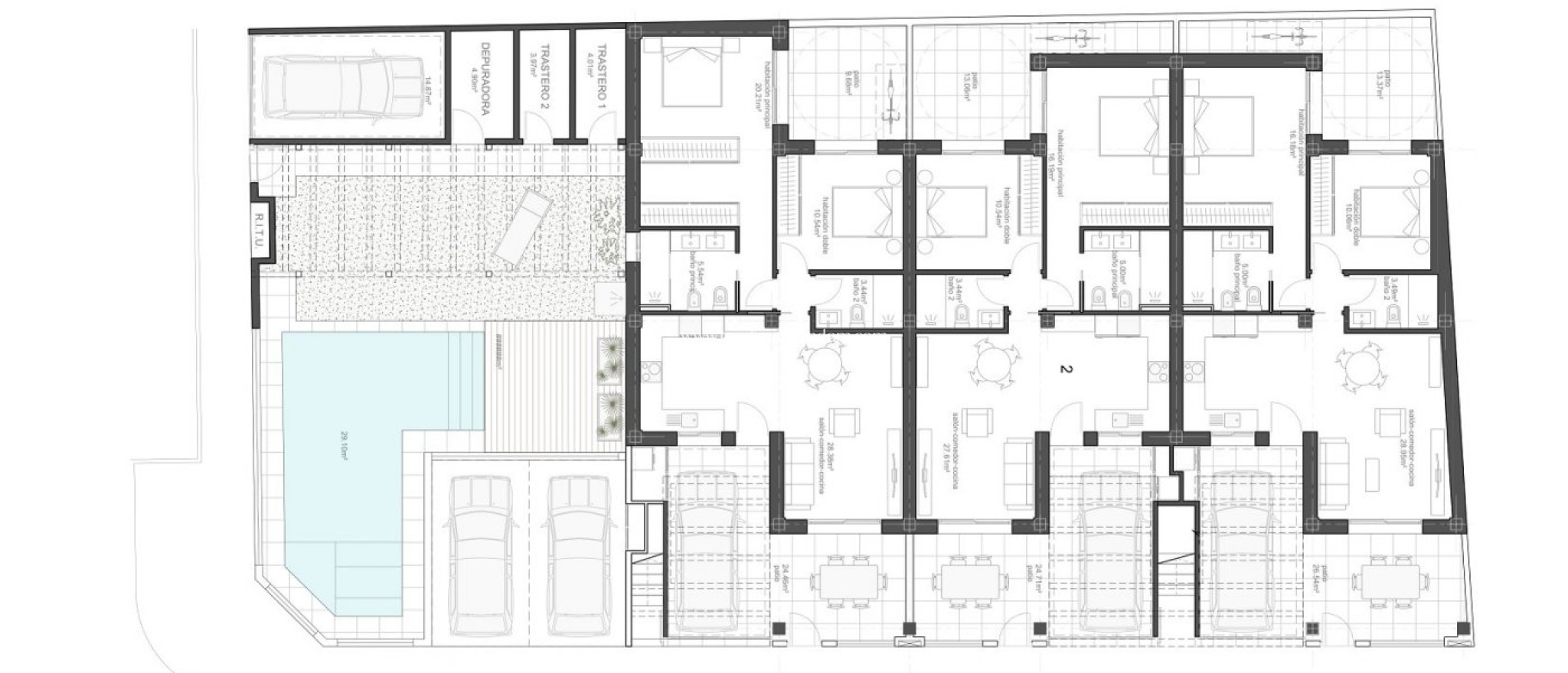 Nieuw gebouw - Bungalow - Pilar de la Horadada