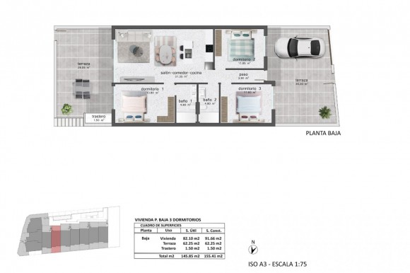 Nieuw gebouw - Bungalow - Pilar de la Horadada