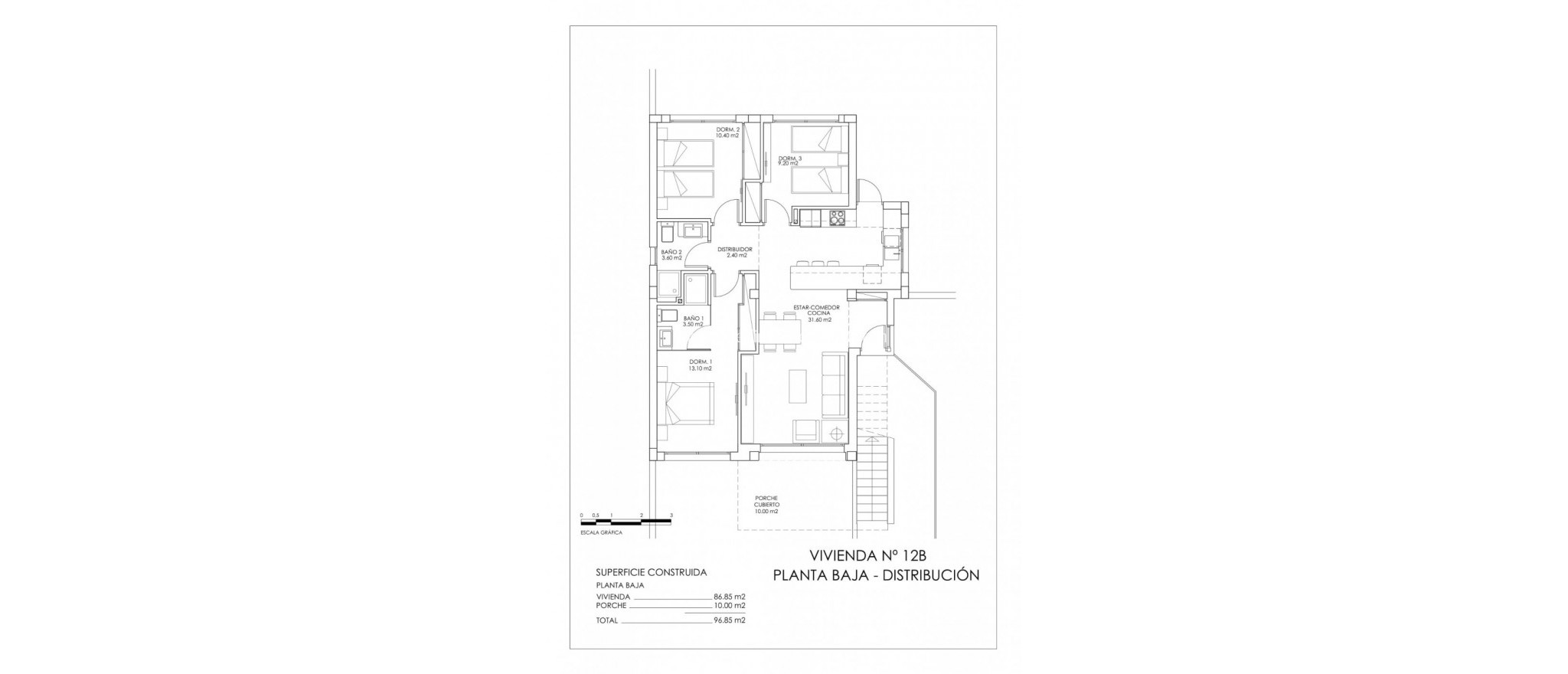 Nieuw gebouw - Bungalow - San Miguel de Salinas - Urbanizaciones