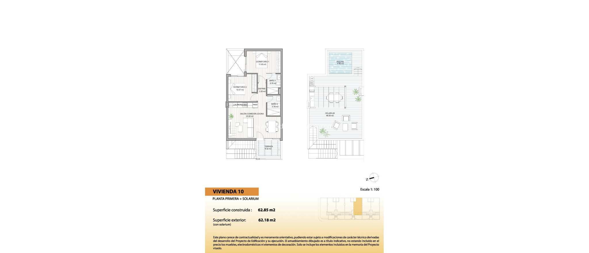 Nieuw gebouw - Bungalow - San Pedro del Pinatar - El Salero