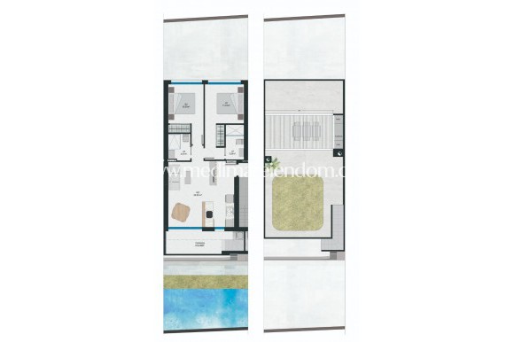 Nieuw gebouw - Bungalow - San Pedro del Pinatar - Lo Pagan