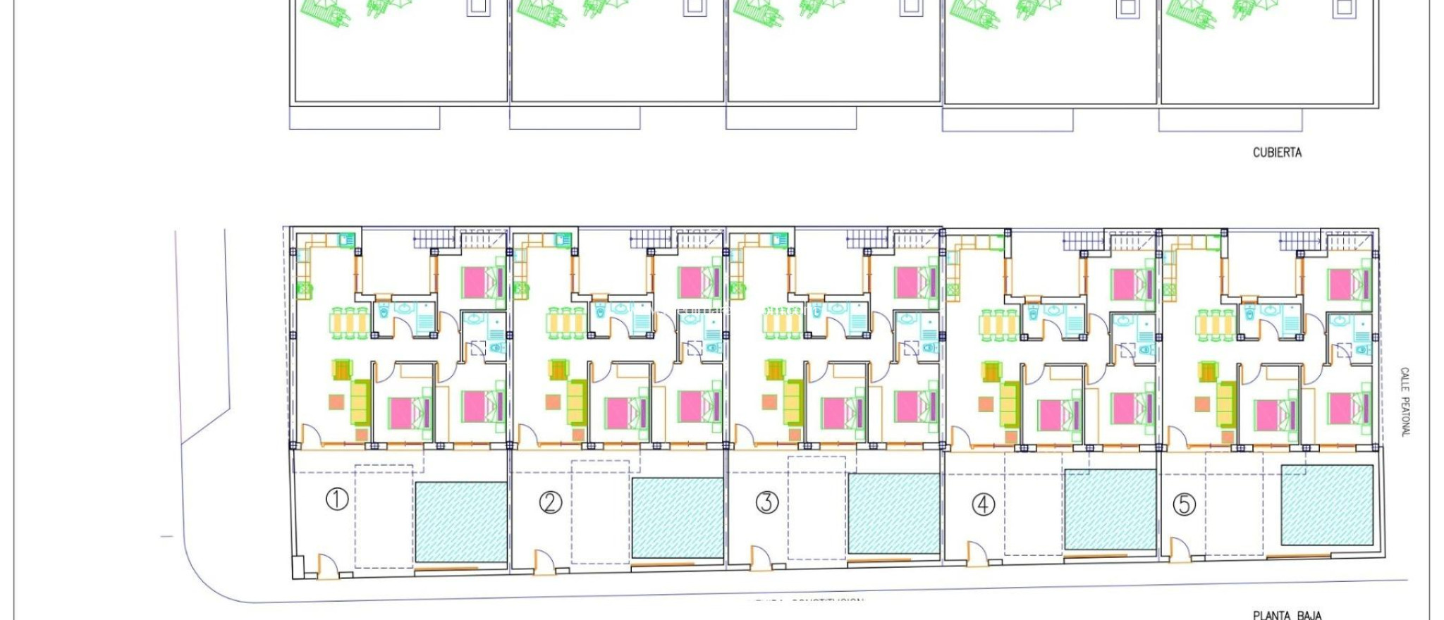 Nieuw gebouw - Geschakelde Woning - Avileses