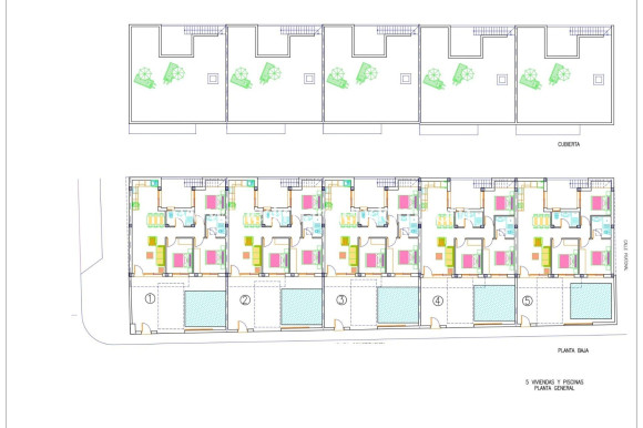 Nieuw gebouw - Geschakelde Woning - Avileses