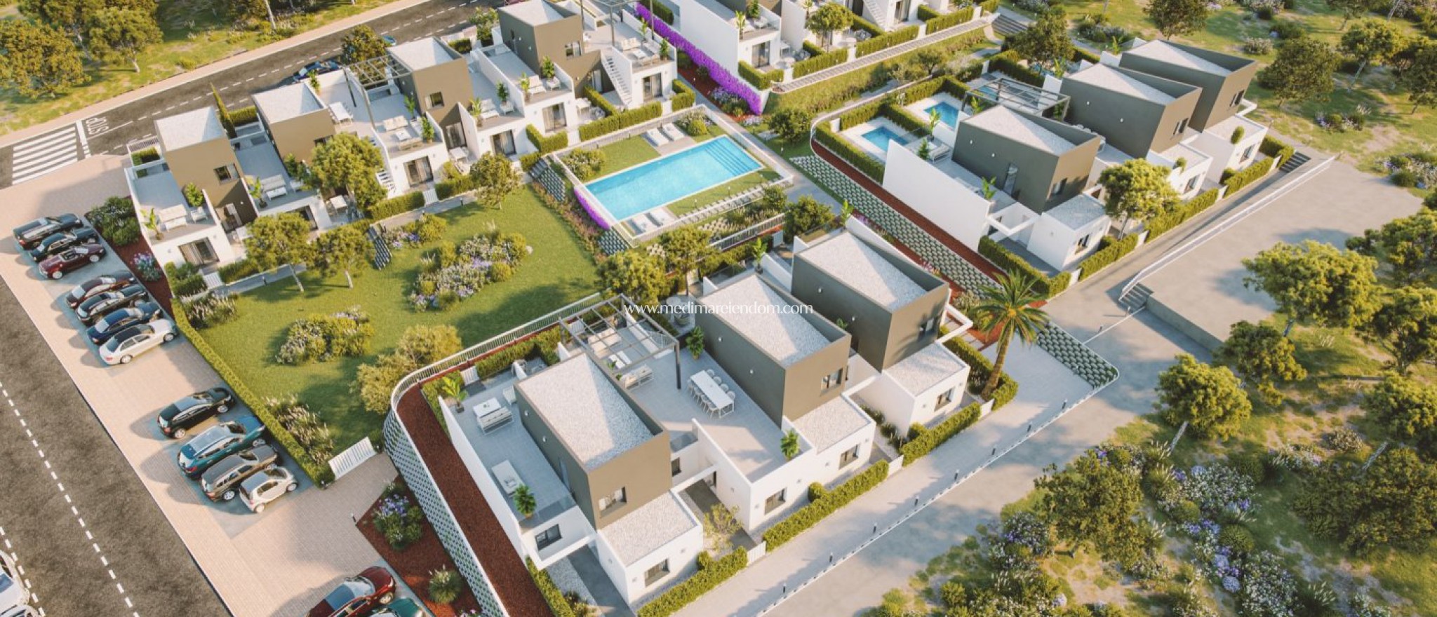 Nieuw gebouw - Geschakelde Woning - Banos y Mendigo - Altaona Golf