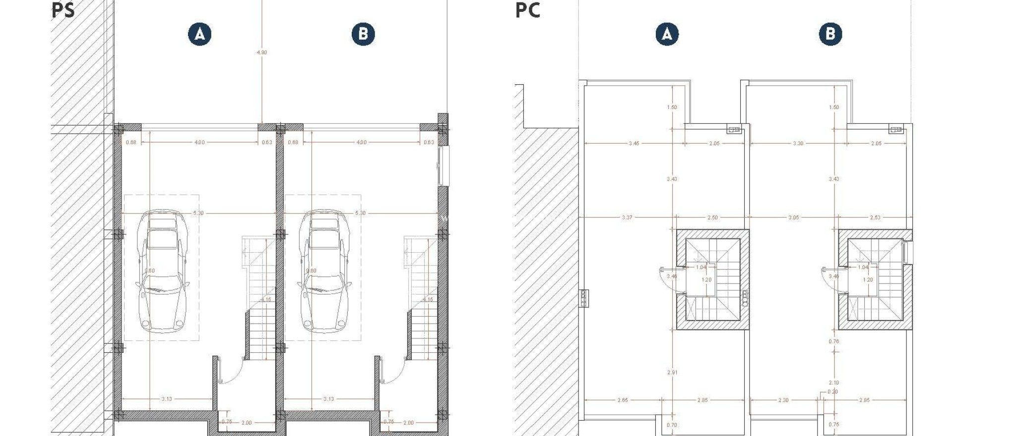 Nieuw gebouw - Geschakelde Woning - Bigastro - pueblo