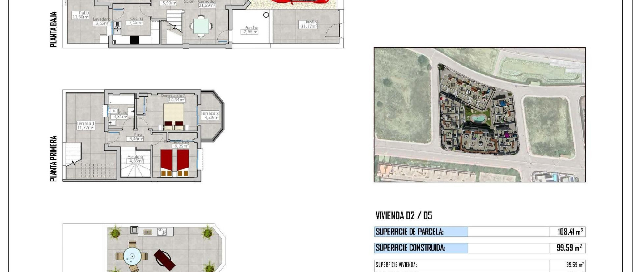 Nieuw gebouw - Geschakelde Woning - Cox - San Fernando