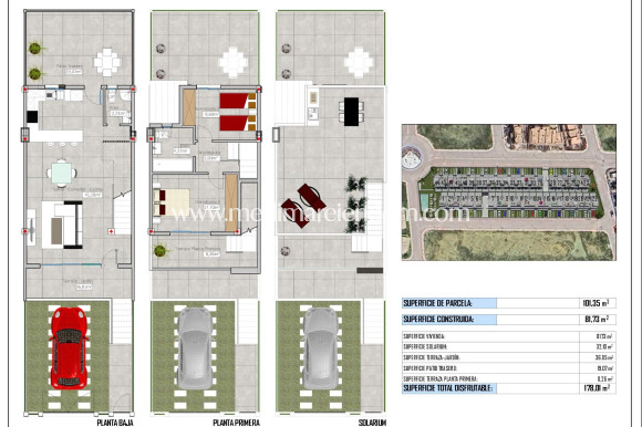 Nieuw gebouw - Geschakelde Woning - Cox - Sin Zona