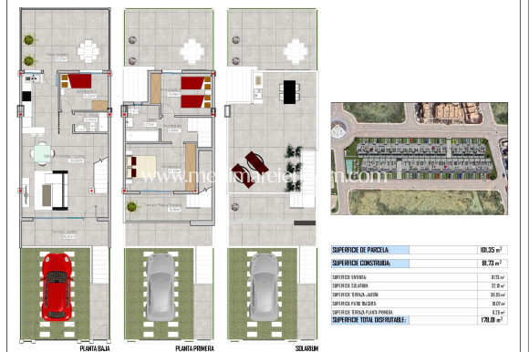 Nieuw gebouw - Geschakelde Woning - Cox - Sin Zona