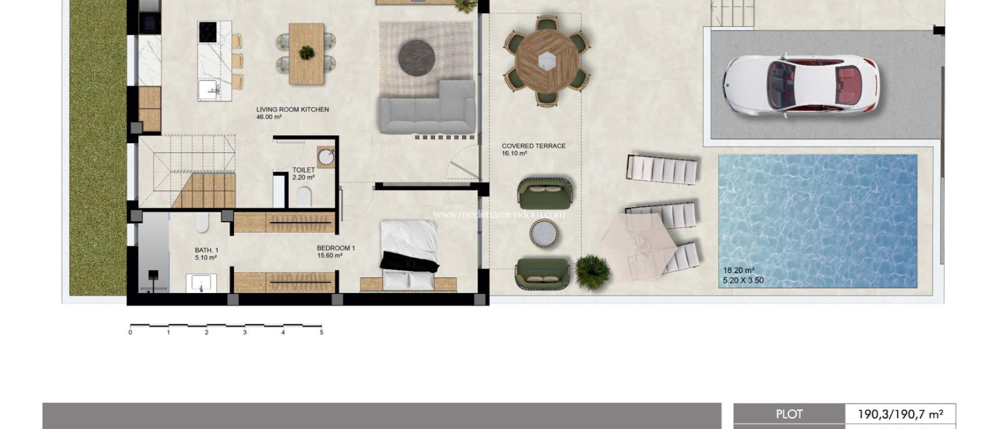 Nieuw gebouw - Geschakelde Woning - Dolores - Sector 3